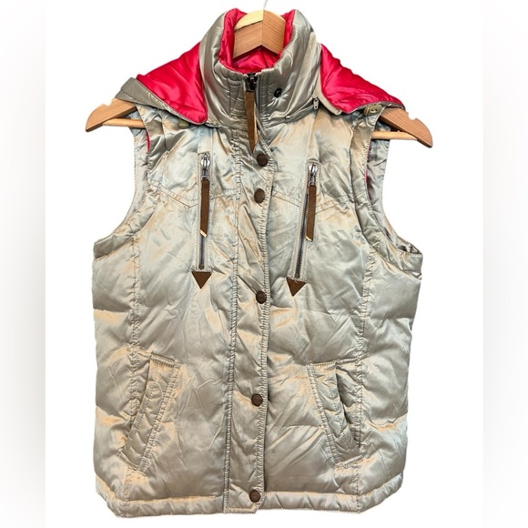 Y2K ECFS shiny vest M excellent condition - Picture 1 of 16